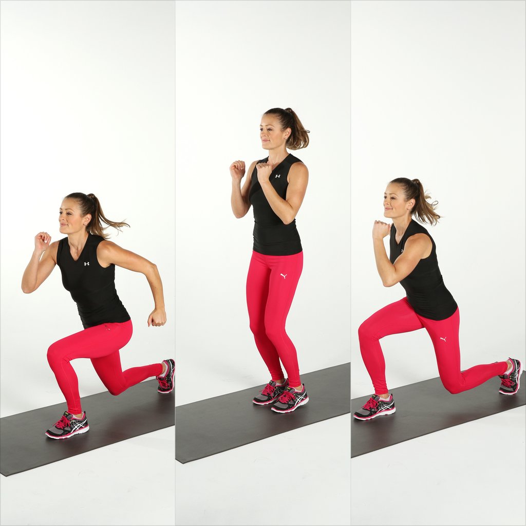 Split-Lunge-Jumps Most Effective Weight Loss Exercise
