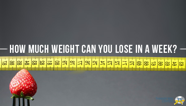 How much weight can you lose in a week With Diet Plans?
